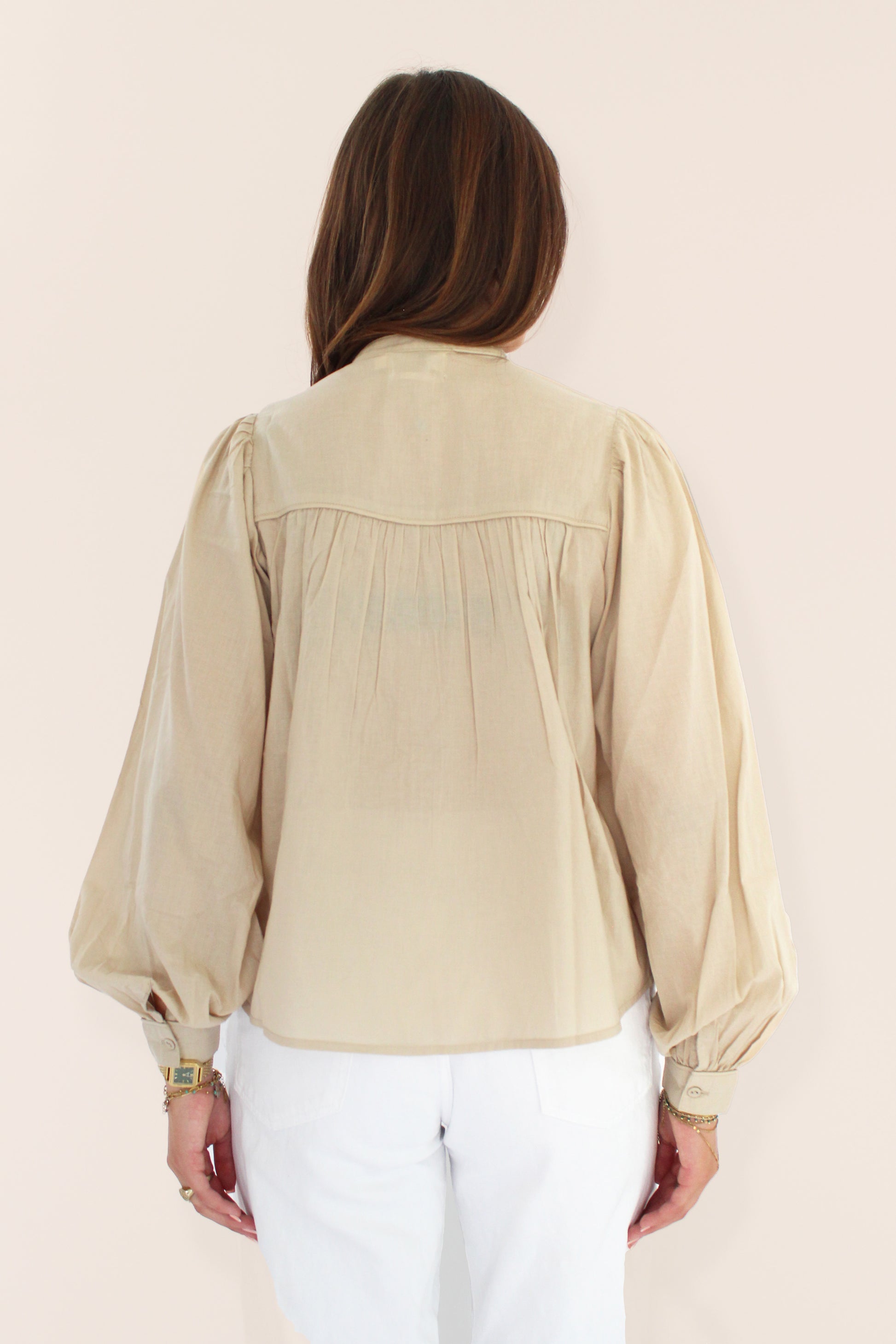 Feather blouse