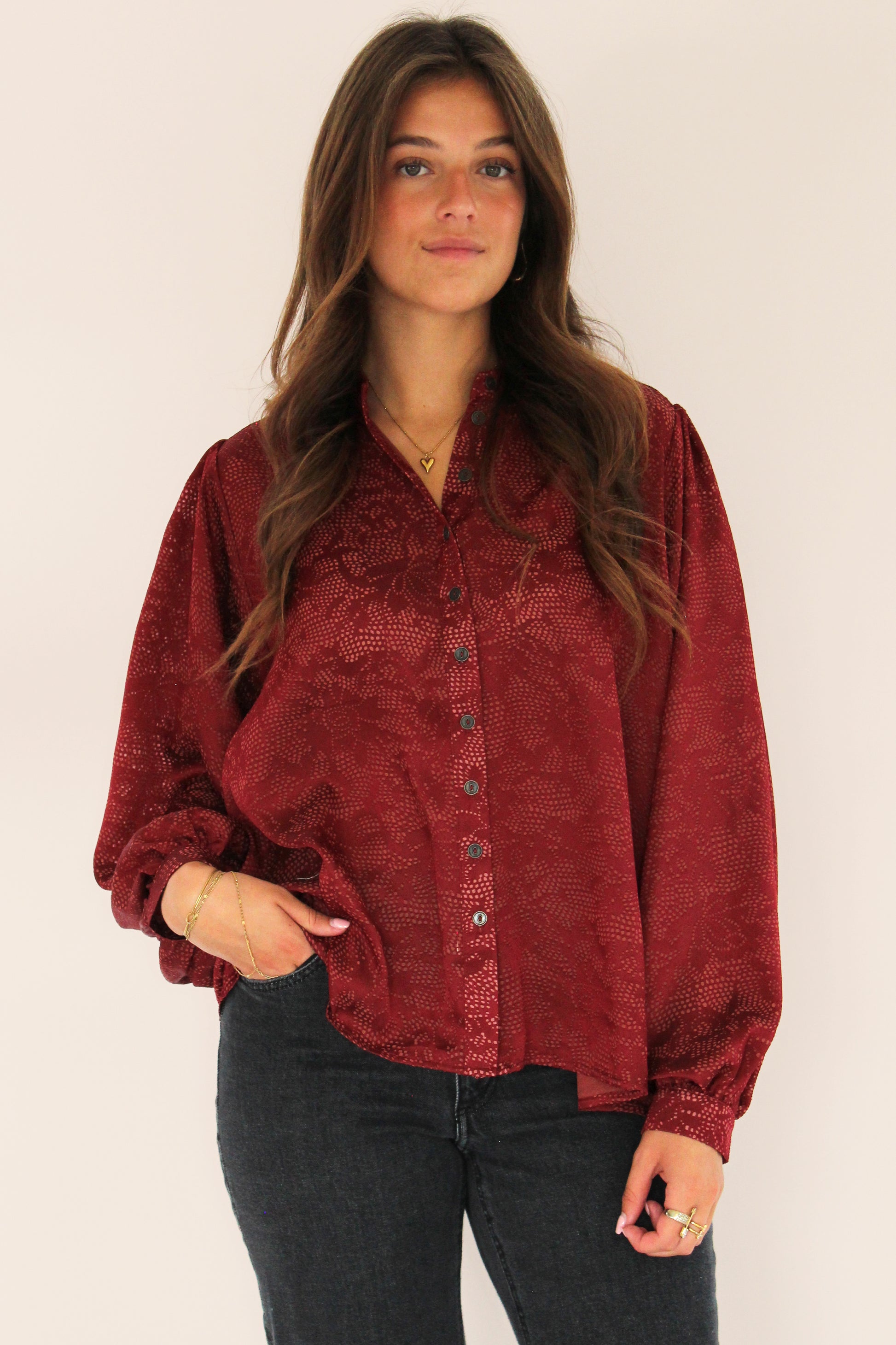 Quincy Bluse