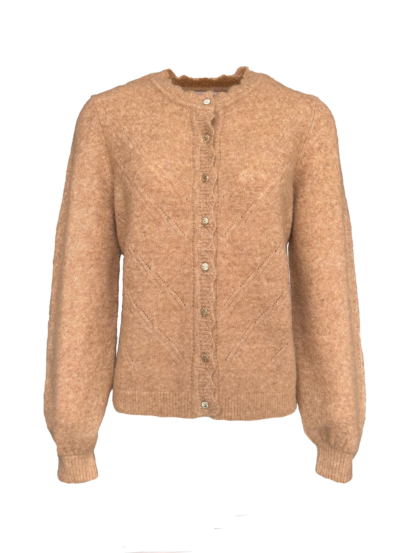 Cima cardigan Brown Mohair Wool