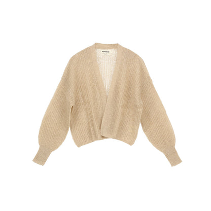 Rose cardigan sand