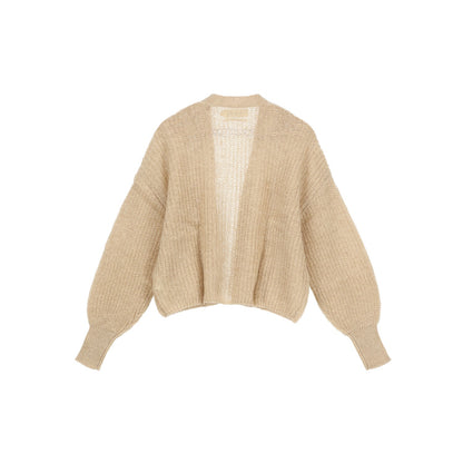 Rose cardigan sand