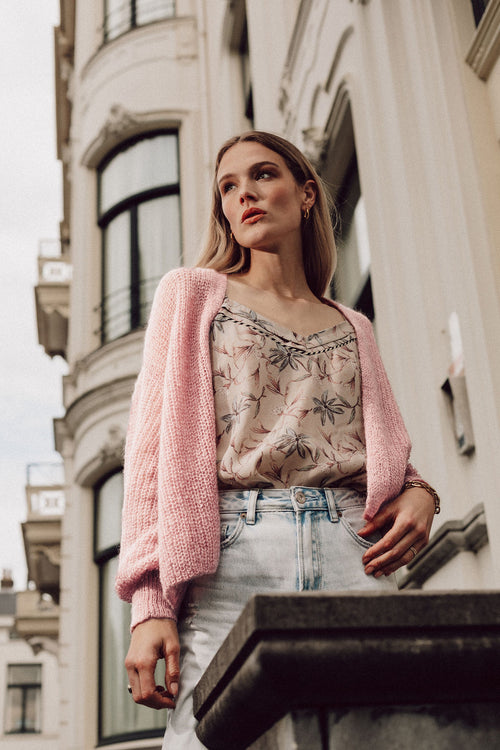 Rose cardigan