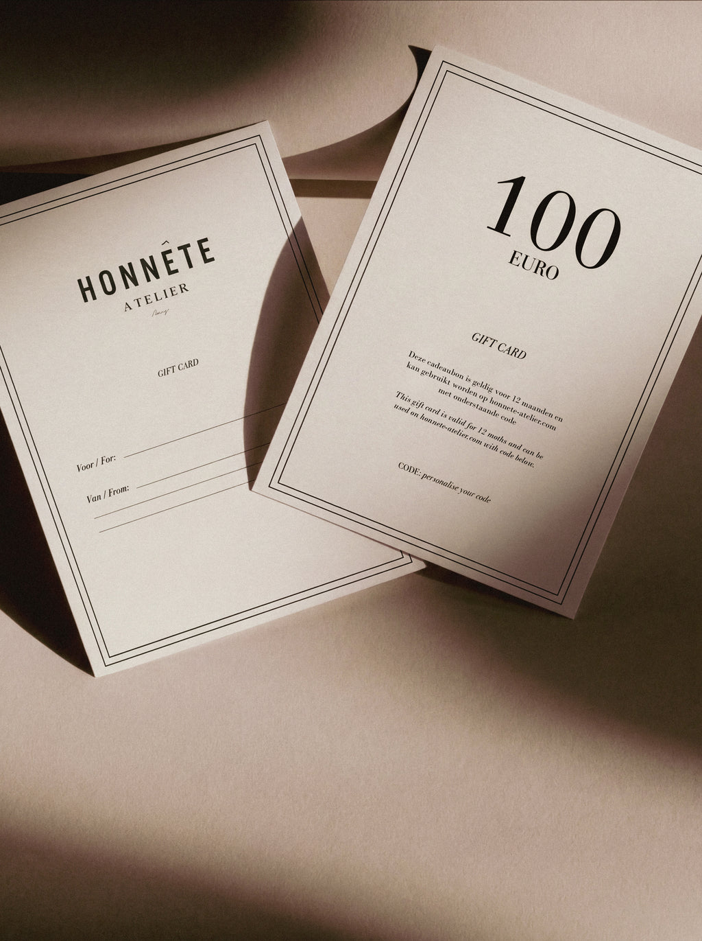 Digitale Cadeaubon