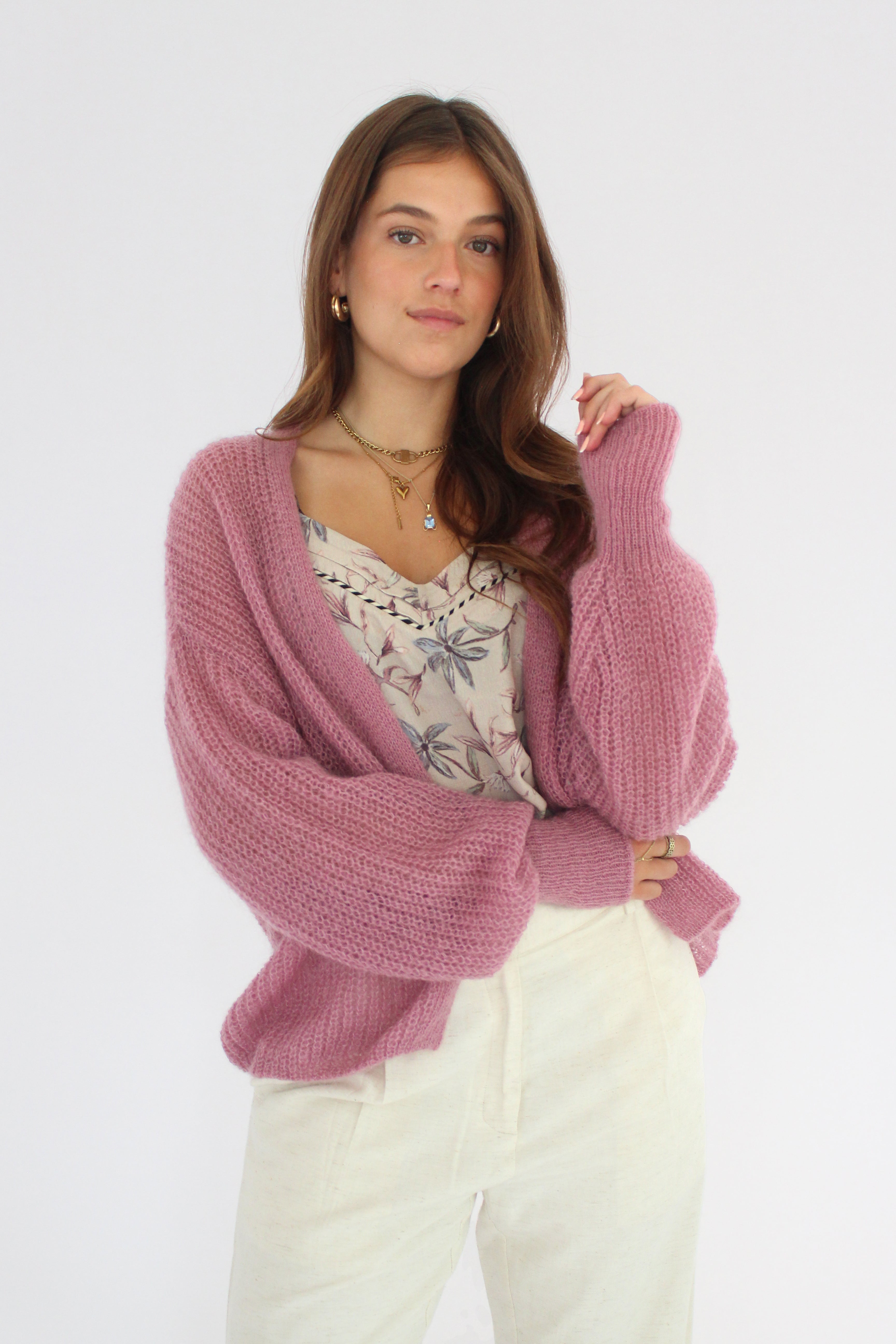 Rose cardigan