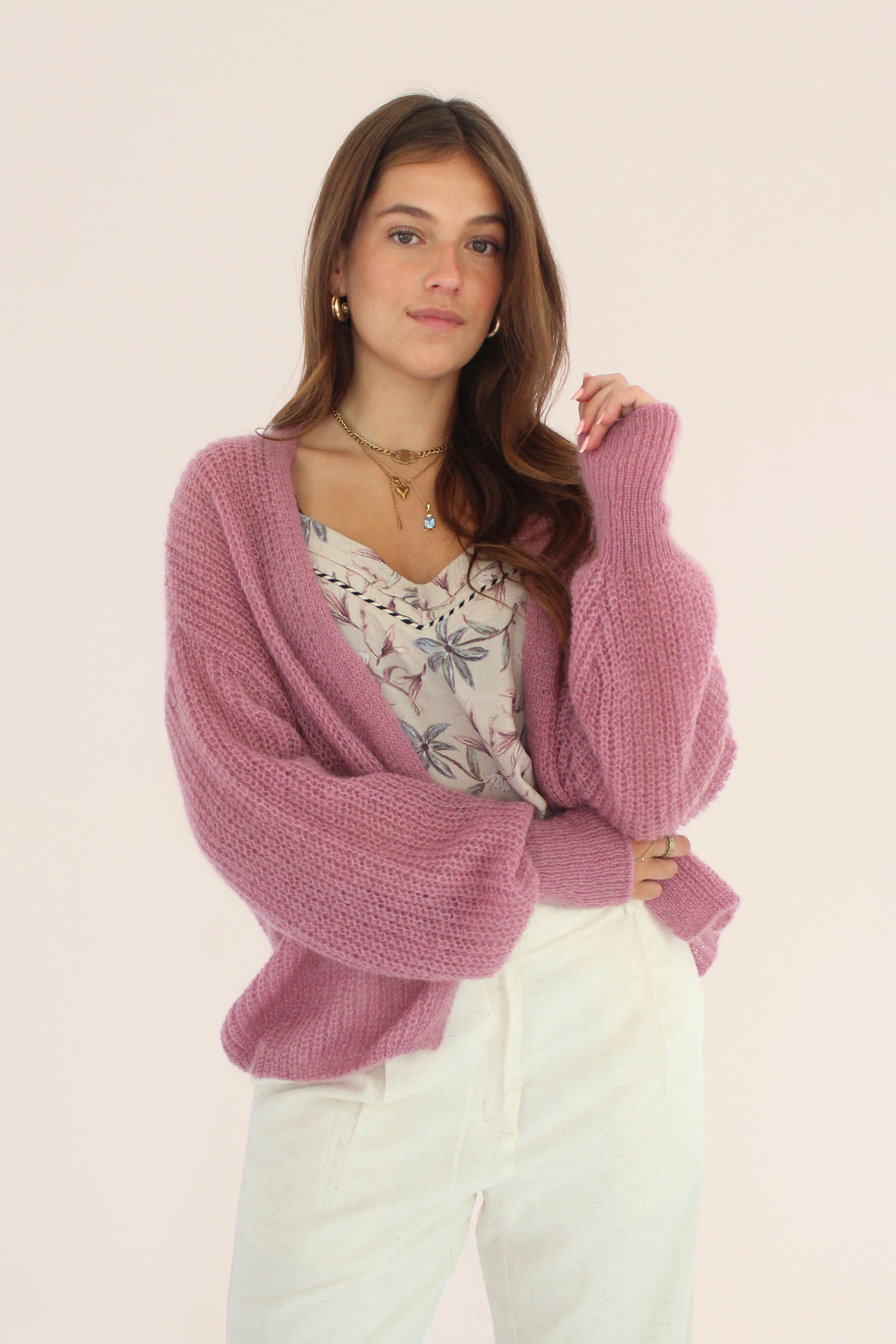 Rose cardigan