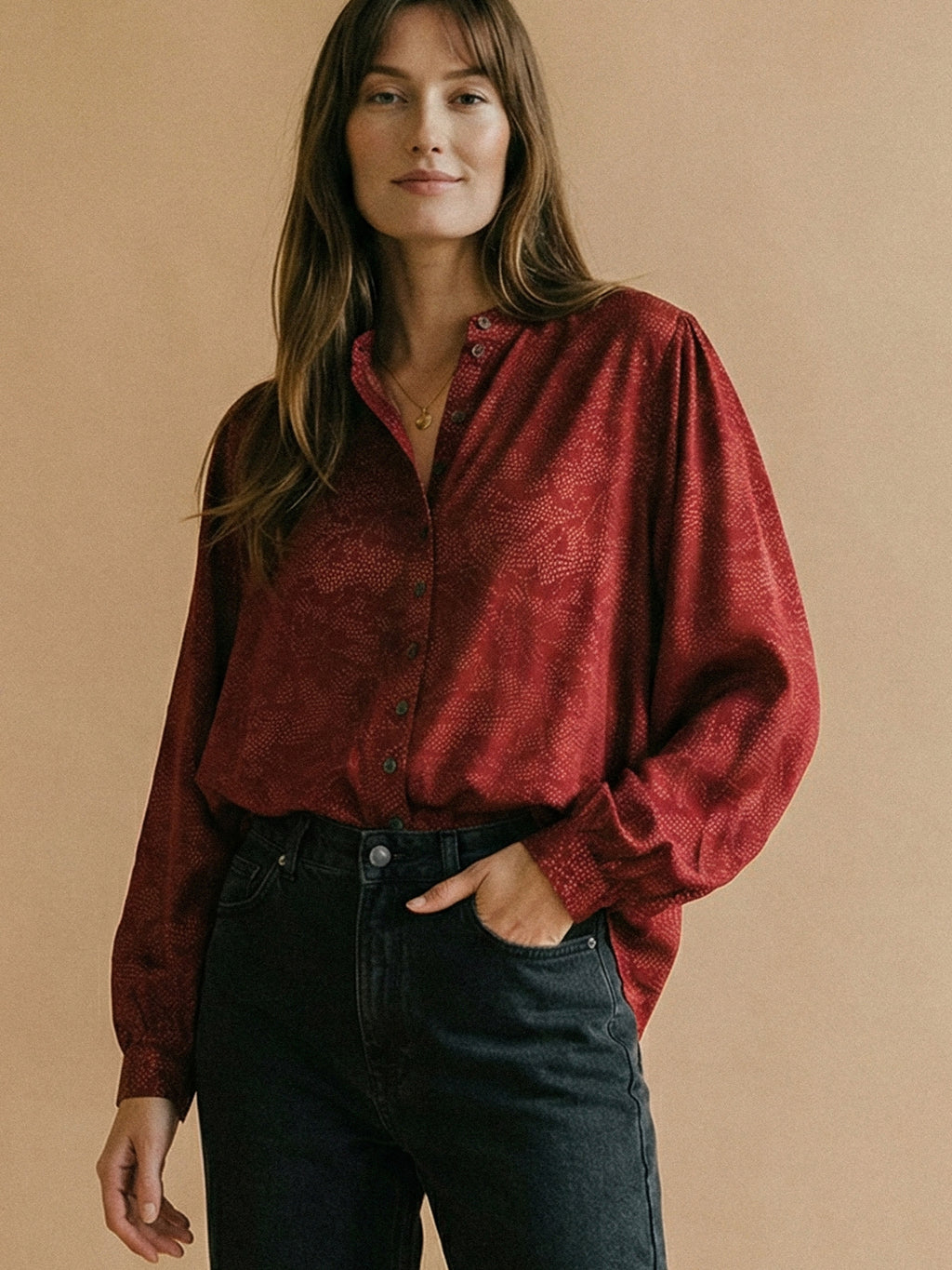 Quincy Bluse